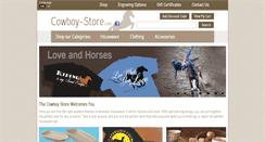 Desktop Screenshot of cowboy-store.com